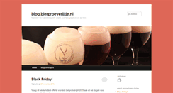 Desktop Screenshot of blog.bierproeverijtje.nl